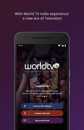 World TV India screenshot 1