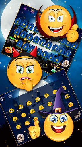 Halloween Smiley Keyboard screenshot 3