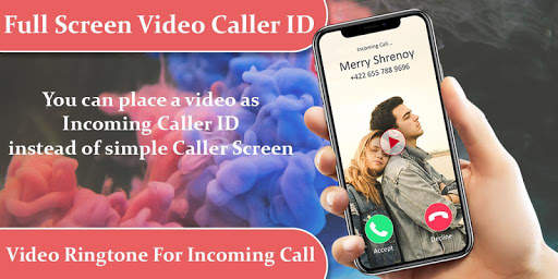 Full Screen Video Caller ID : Video Caller Screen screenshot 1