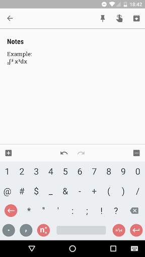 Engineering Keyboard screenshot 7
