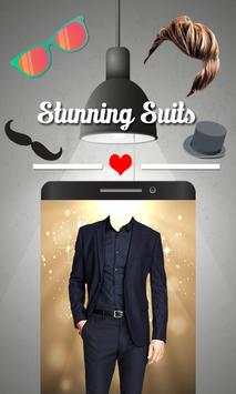 Men Suit Photo Editor-Hair, Mustache Costume 2017 screenshot 1