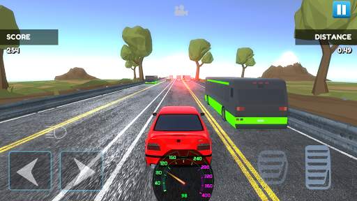 Highway Car Race Simulation Fast Cars Racing screenshot 6