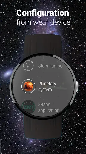 Satellites Watch Face स्क्रीनशॉट 6