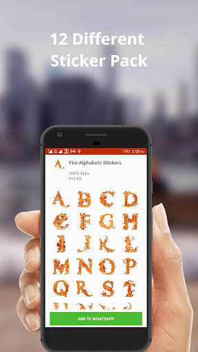 Fancy Alphabet Stickers For WhatsApp WAStickersApp screenshot 4