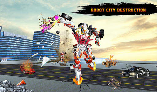 Ultimate Robot Lion Vs Tiger Robot Transform screenshot 3