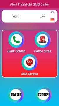 Caller and SMS Flashlight Alert 2018 screenshot 4