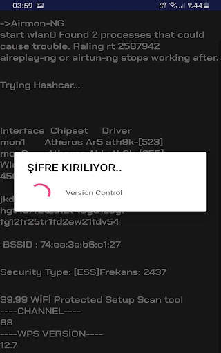 Wifi Şifre Kırma Programı Simülasyon screenshot 13