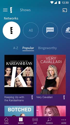 E! screenshot 2