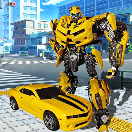 Robot Car Drone Transform: Robot Car Games आइकन