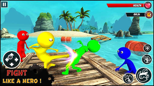 Beast Fighting : Stickman Wrestling screenshot 1