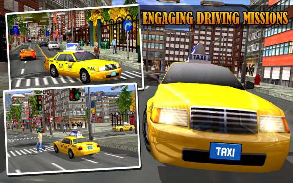 Taxi Driving Simulator 2016 screenshot 2