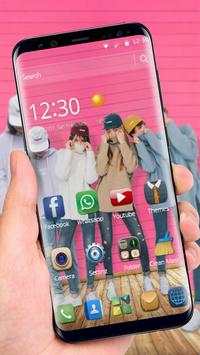 Four Modern Musician Girls Theme screenshot 1