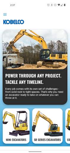 Kobelco Construction Machinery screenshot 1