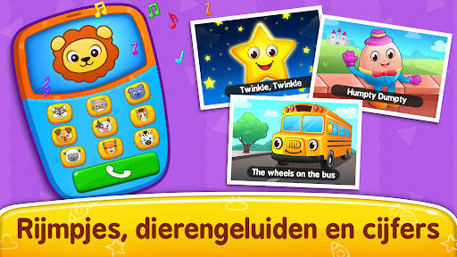 Babyspel: Piano & Babytelefoon screenshot 1