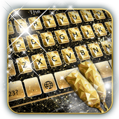 Goldene Champagner-Tastatur icon
