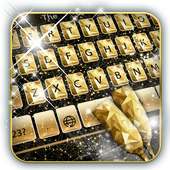 Goldene Champagner-Tastatur on 9Apps