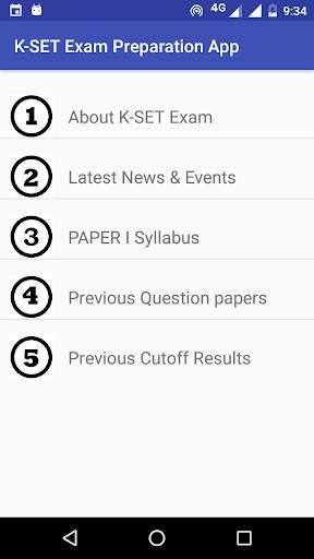 K-SET Exam Preparation App screenshot 1
