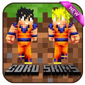 Skins GOKU for MCPE NeW application 1.0