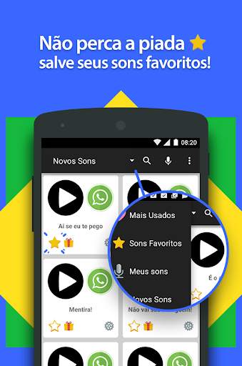 Sons Engraçados pra WhatsApp screenshot 5