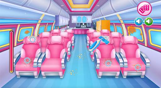 Dirty Airplane Cleanup & Fixing Games screenshot 3