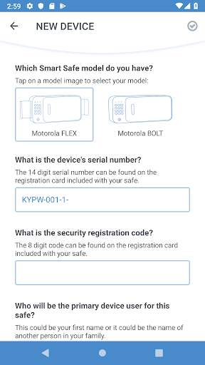 Motorola Smart Safe screenshot 7