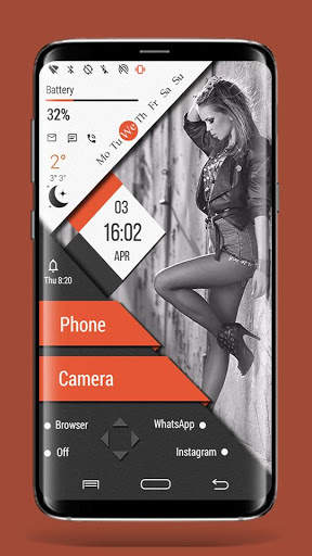 Тема Rhombus для Total Launcher screenshot 1