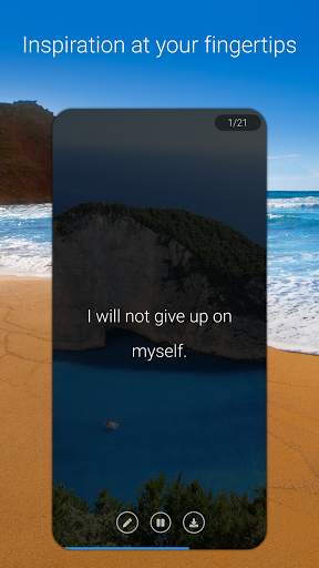 Affirmations Daily - Positive  screenshot 1
