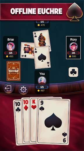 Euchre - Free 1 تصوير الشاشة