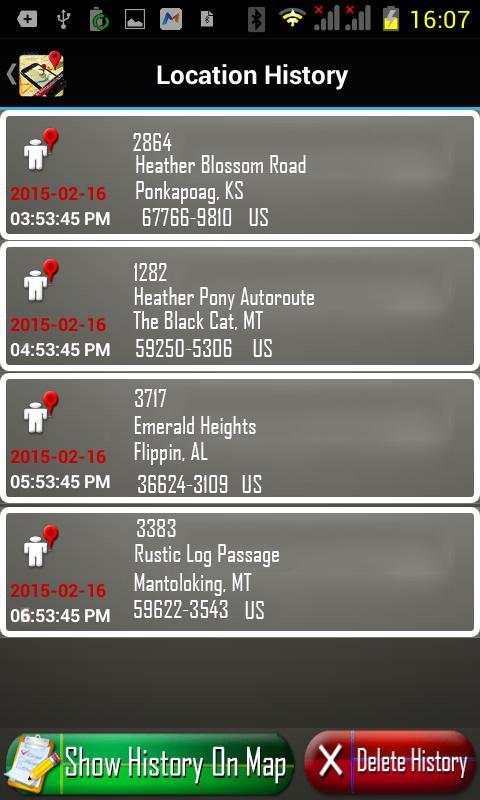 My Mobile Location Tracker screenshot 3