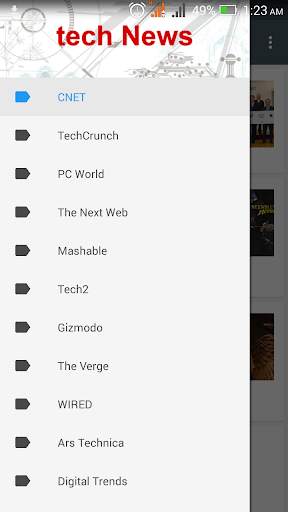 Tech News 1 تصوير الشاشة