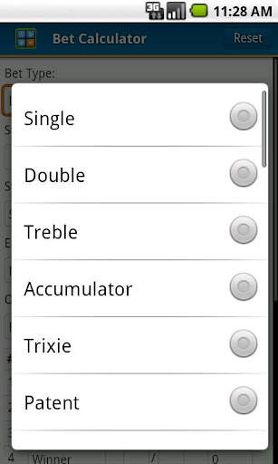 Bet Calculator screenshot 1