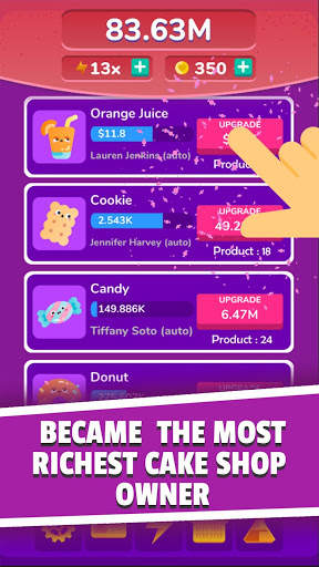 My Sweet Cake Shop - Idle Clicker Game screenshot 1
