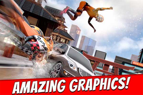 Motorbike Driving Simulator 3D screenshot 3