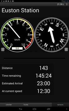 GPS Navigaton Speedometer TAN screenshot 5
