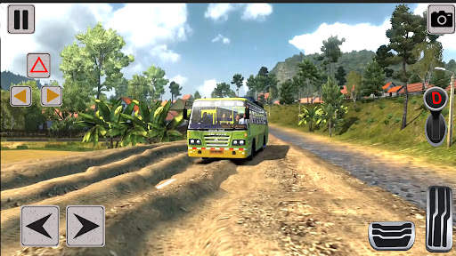 Mud Bus Driving Offroad Game. screenshot 2