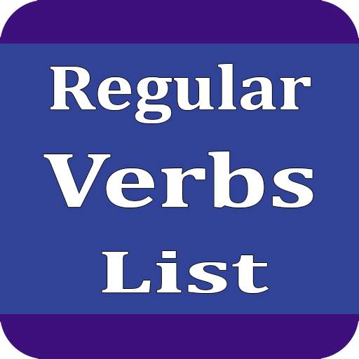 Regular Verbs List 1.4