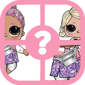 LOL Dolls Puzzle Game أيقونة