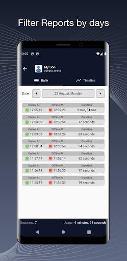 WAchase: WhatsApp Online Tracker, Last Seen screenshot 3