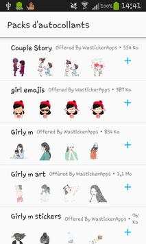 Girly m Stickers screenshot 1