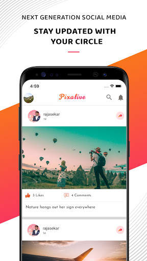 Pixalive - Social Media App Made in India screenshot 2