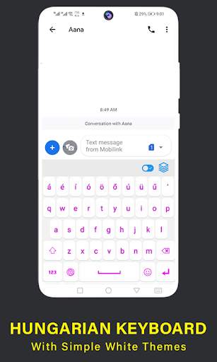 Hungarian Keyboard Fonts स्क्रीनशॉट 5