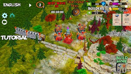 Clash Legends - City Building MOBA Turret Defense screenshot 2