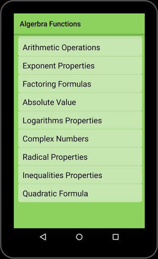Algebra Formula Solve My Math For Kids screenshot 4