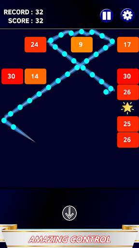 Bricks Cross Breaker Game screenshot 1