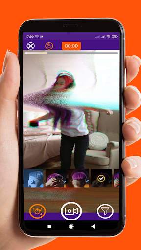 Glitch Camera Effect screenshot 1