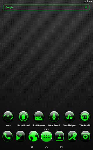 Green Glass Orb Icon Pack screenshot 17