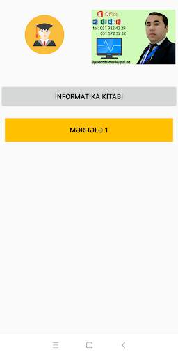 Informatika beledcisi screenshot 2