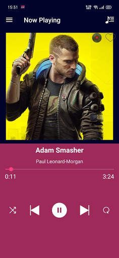 ECHO - A Lite Music Player 3 تصوير الشاشة