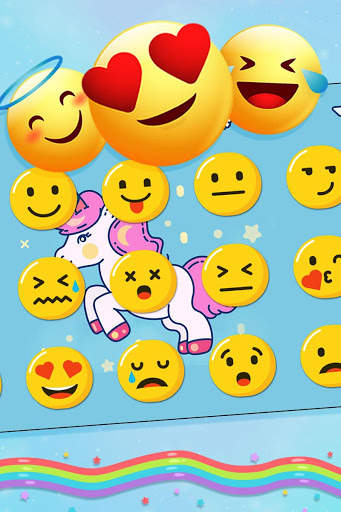 Romantic magical unicorn keyboard screenshot 3