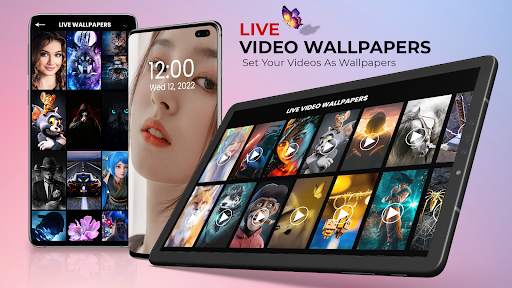 Video Live Wallpapers Maker screenshot 1